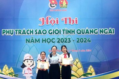 TRƯỜNG TIỂU HỌC TỊNH THỌ THAM GIA HỘI THI PTS GIỎI TỈNH QUẢNG NGÃI NĂM HOC 2023-2024